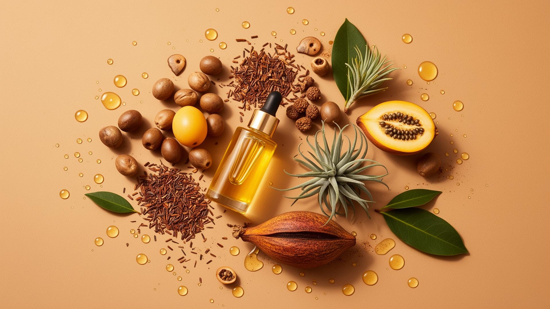 African botanical ingredients for skincare